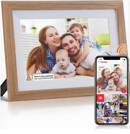 Sonecess™ FrameLink 10.1" Smart WiFi Digital Photo Frame