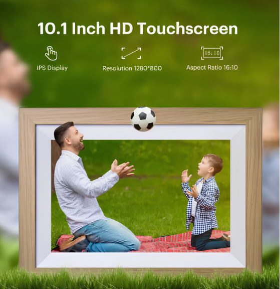 Sonecess™ FrameLink 10.1" Smart WiFi Digital Photo Frame