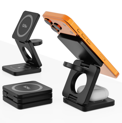 Soneces FoldCharge Max Qi2 25W Wireless Charging Station