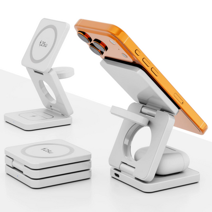 Soneces FoldCharge Max Qi2 25W Wireless Charging Station