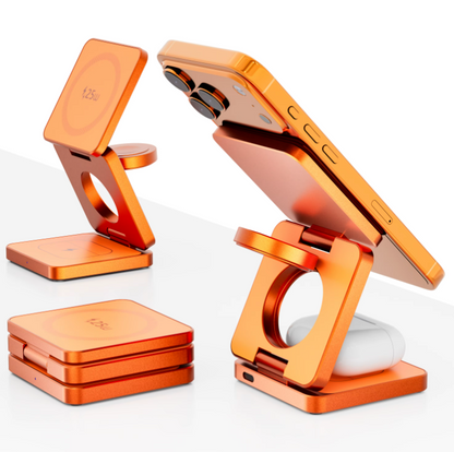 Soneces FoldCharge Max Qi2 25W Wireless Charging Station