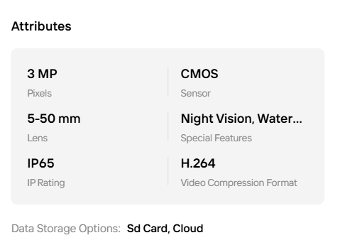 Sonecess Sentinel Pro™ 4G LTE Solar Security Camera with 2K HD, PTZ & Color Night Vision
